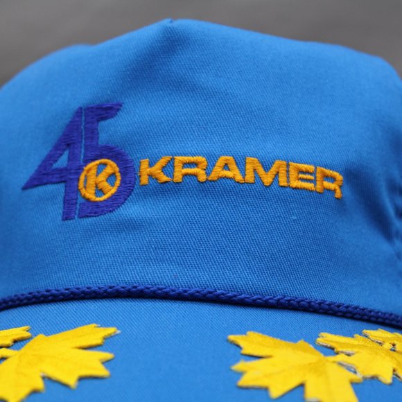 Vintage Stitched Cap - Kramer 45 by K Brand - Adult Strapback - Picture 2 of 8